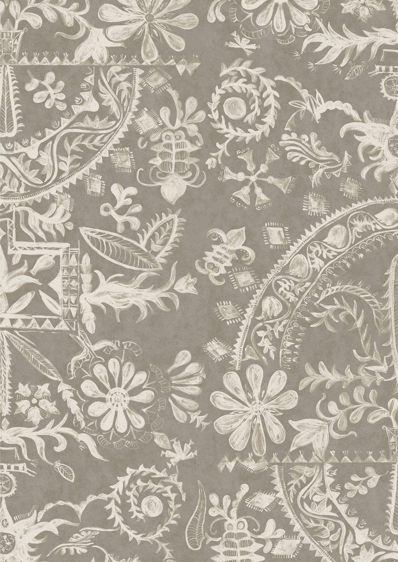LW 211 420 Womad Silt Wallpaper by Lewis & Wood
