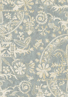 Womad Stream Travel Trunk Wallpaper by Lewis & Wood