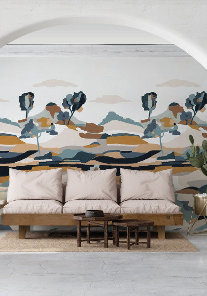 75933670 Le Bassin L'ile Aux Oiseaux Wallpaper by Casamance