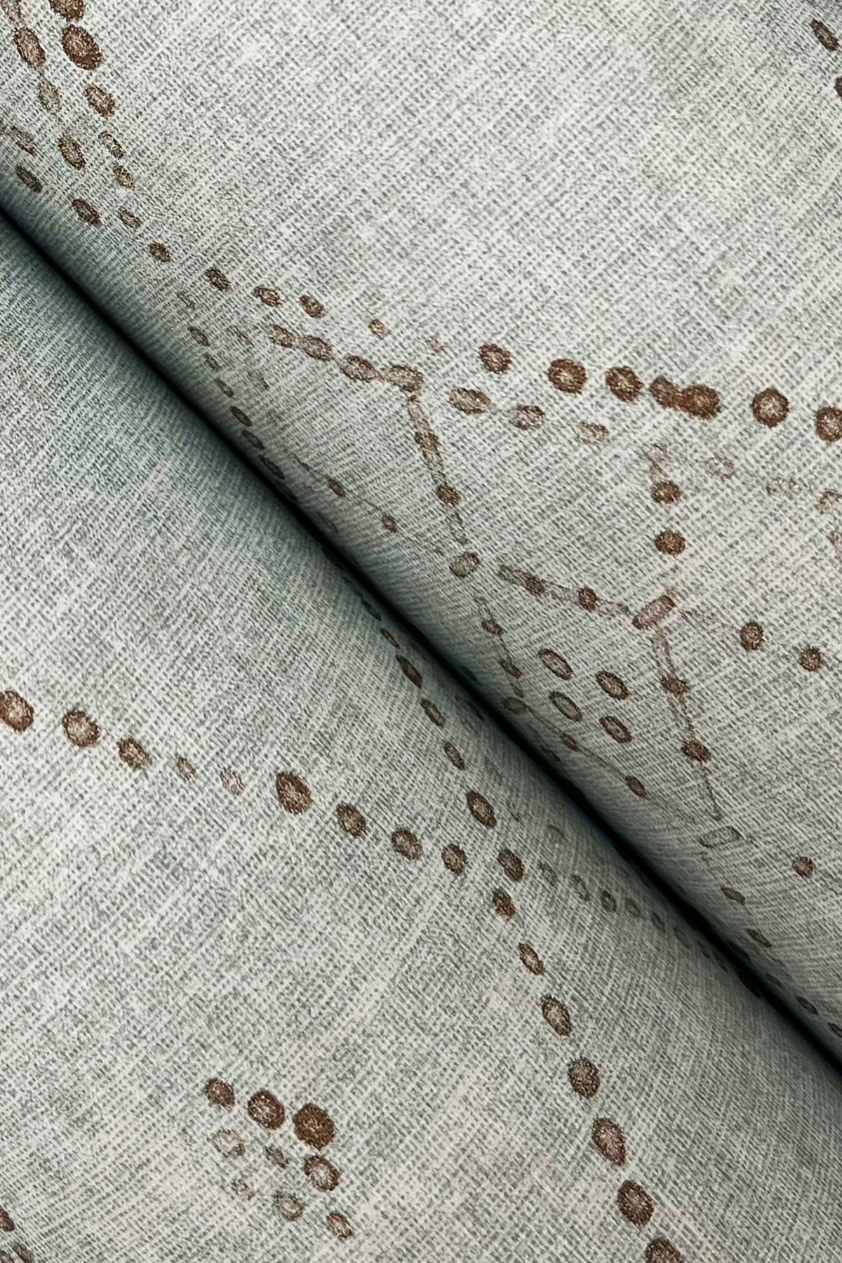 Souk Diamonds Sage/Brown Lemieux Et Cie Wallpaper by York Wallcoverings