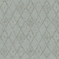 Souk Diamonds Sage/Brown Lemieux Et Cie Wallpaper by York Wallcoverings