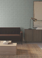 Souk Diamonds Sage/Brown Lemieux Et Cie Wallpaper by York Wallcoverings