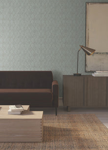Souk Diamonds Sage/Brown Lemieux Et Cie Wallpaper by York Wallcoverings