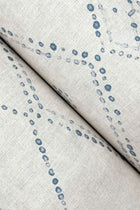 Souk Diamonds Taupe/Denim Lemieux Et Cie Wallpaper by York Wallcoverings