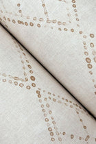 Souk Diamonds Taupe/Gold Lemieux Et Cie Wallpaper by York Wallcoverings