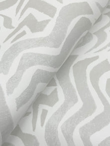 Zora Wave Light Grey Lemieux Et Cie Wallpaper by York Wallcoverings