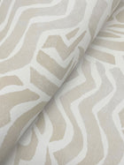Zora Wave Taupe Lemieux Et Cie Wallpaper by York Wallcoverings
