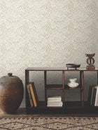 Zora Wave Taupe Lemieux Et Cie Wallpaper by York Wallcoverings