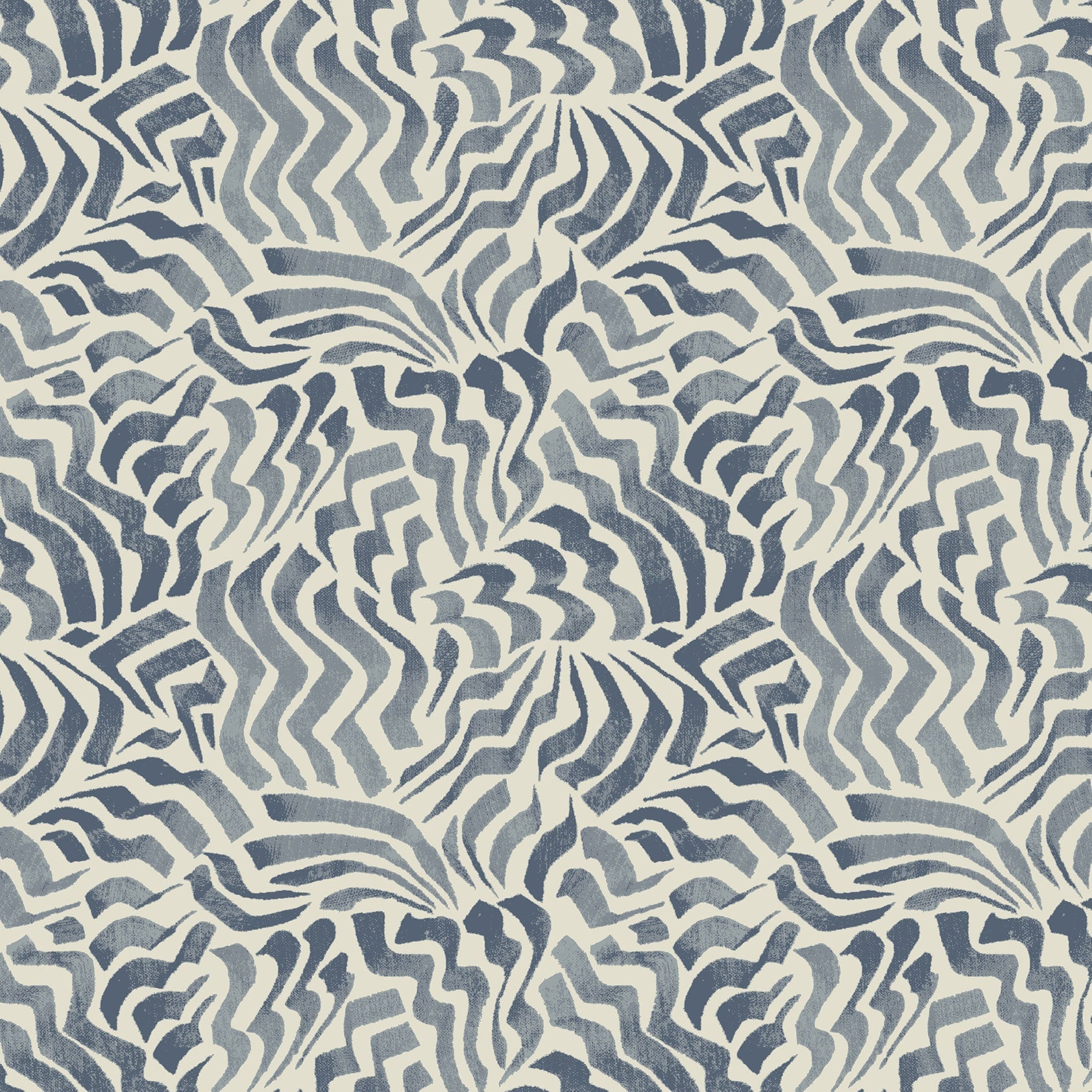 Zora Wave Denim Lemieux Et Cie Wallpaper by York Wallcoverings
