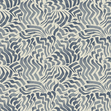 Zora Wave Denim Lemieux Et Cie Wallpaper by York Wallcoverings