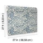 Zora Wave Denim Lemieux Et Cie Wallpaper by York Wallcoverings