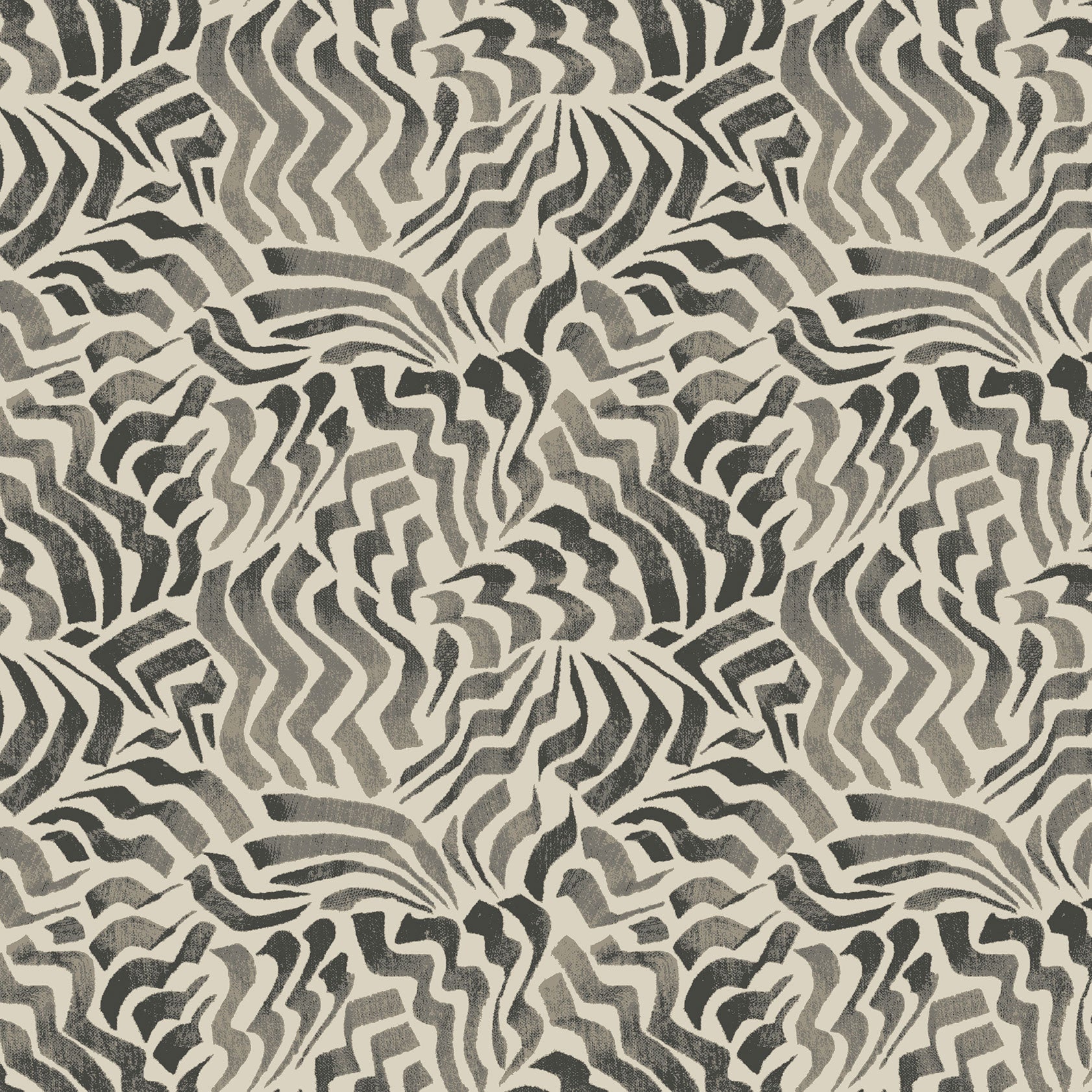 Zora Wave Charcoal Lemieux Et Cie Wallpaper by York Wallcoverings