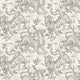Orly Tigers White/Charcoal Lemieux Et Cie Wallpaper by York Wallcoverings