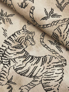 Orly Tigers Taupe/Charcoal Lemieux Et Cie Wallpaper by York Wallcoverings
