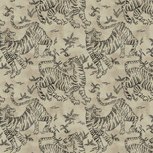 Orly Tigers Taupe/Charcoal Lemieux Et Cie Wallpaper by York Wallcoverings
