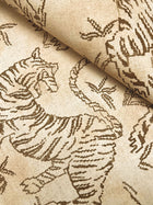 Orly Tigers Blush/Brown Lemieux Et Cie Wallpaper by York Wallcoverings