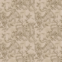 Orly Tigers Blush/Brown Lemieux Et Cie Wallpaper by York Wallcoverings