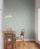 Rousseau Paperweave Sage Lemieux Et Cie Wallpaper by York Wallcoverings