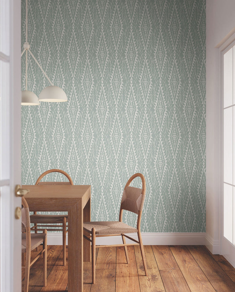 Rousseau Paperweave Sage Lemieux Et Cie Wallpaper by York Wallcoverings