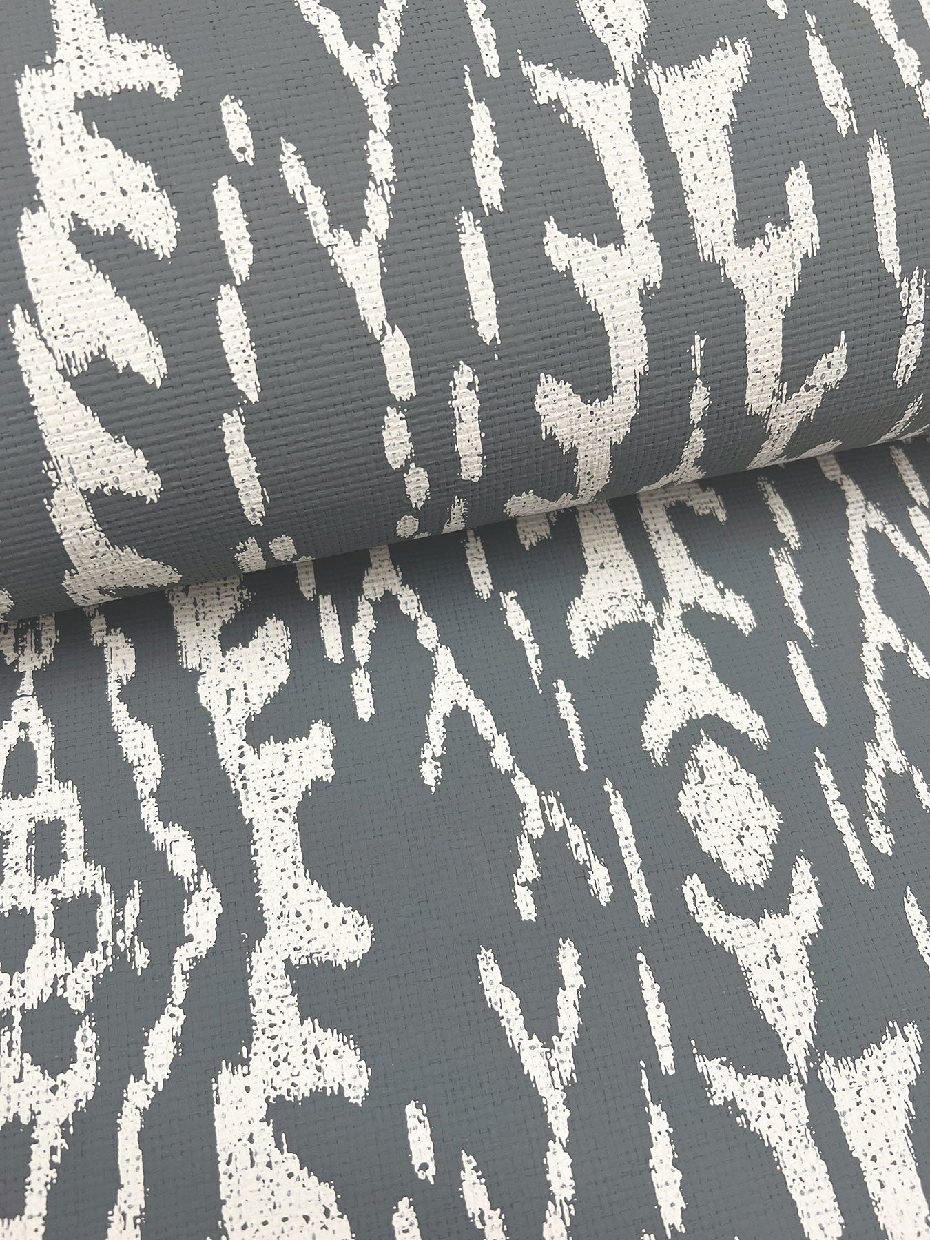 Rousseau Paperweave Charcoal Lemieux Et Cie Wallpaper by York Wallcoverings