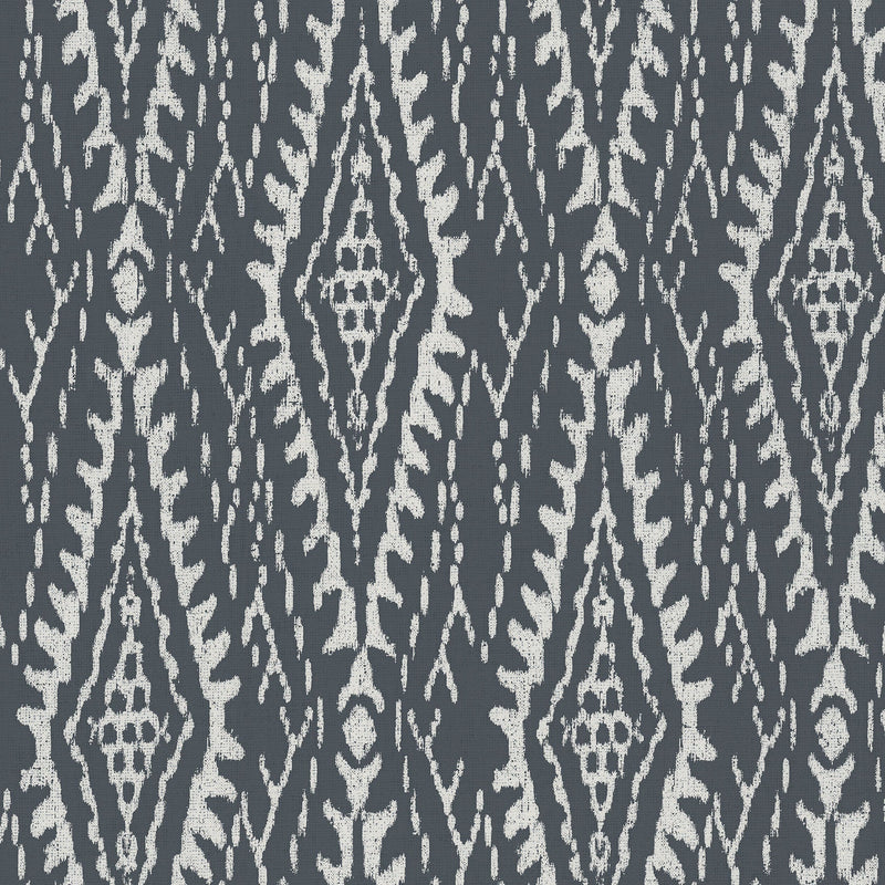 Rousseau Paperweave Charcoal Lemieux Et Cie Wallpaper by York Wallcoverings