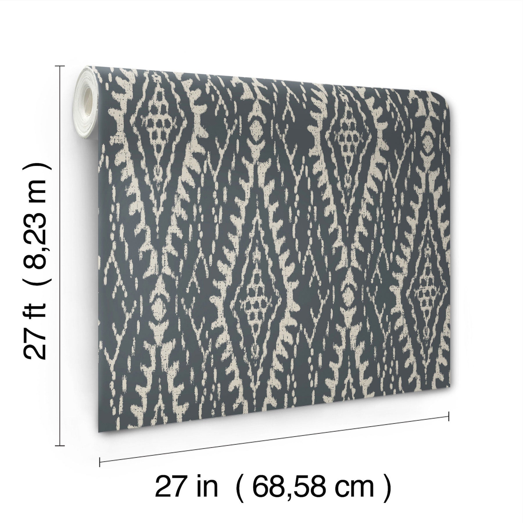 Rousseau Paperweave Charcoal Lemieux Et Cie Wallpaper by York Wallcoverings
