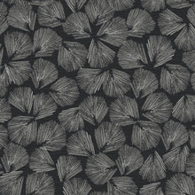 Elora Leaf Black Lemieux Et Cie Wallpaper by York Wallcoverings