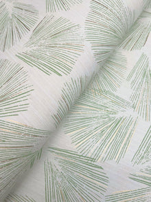 Elora Leaf Green Lemieux Et Cie Wallpaper by York Wallcoverings