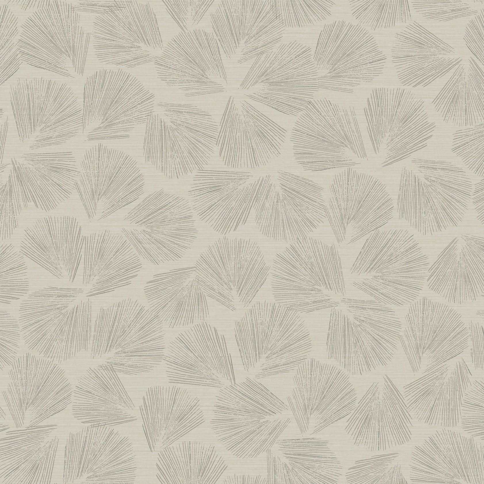 Elora Leaf Taupe Lemieux Et Cie Wallpaper by York Wallcoverings