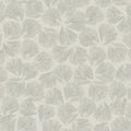 Elora Leaf Grey Lemieux Et Cie Wallpaper by York Wallcoverings