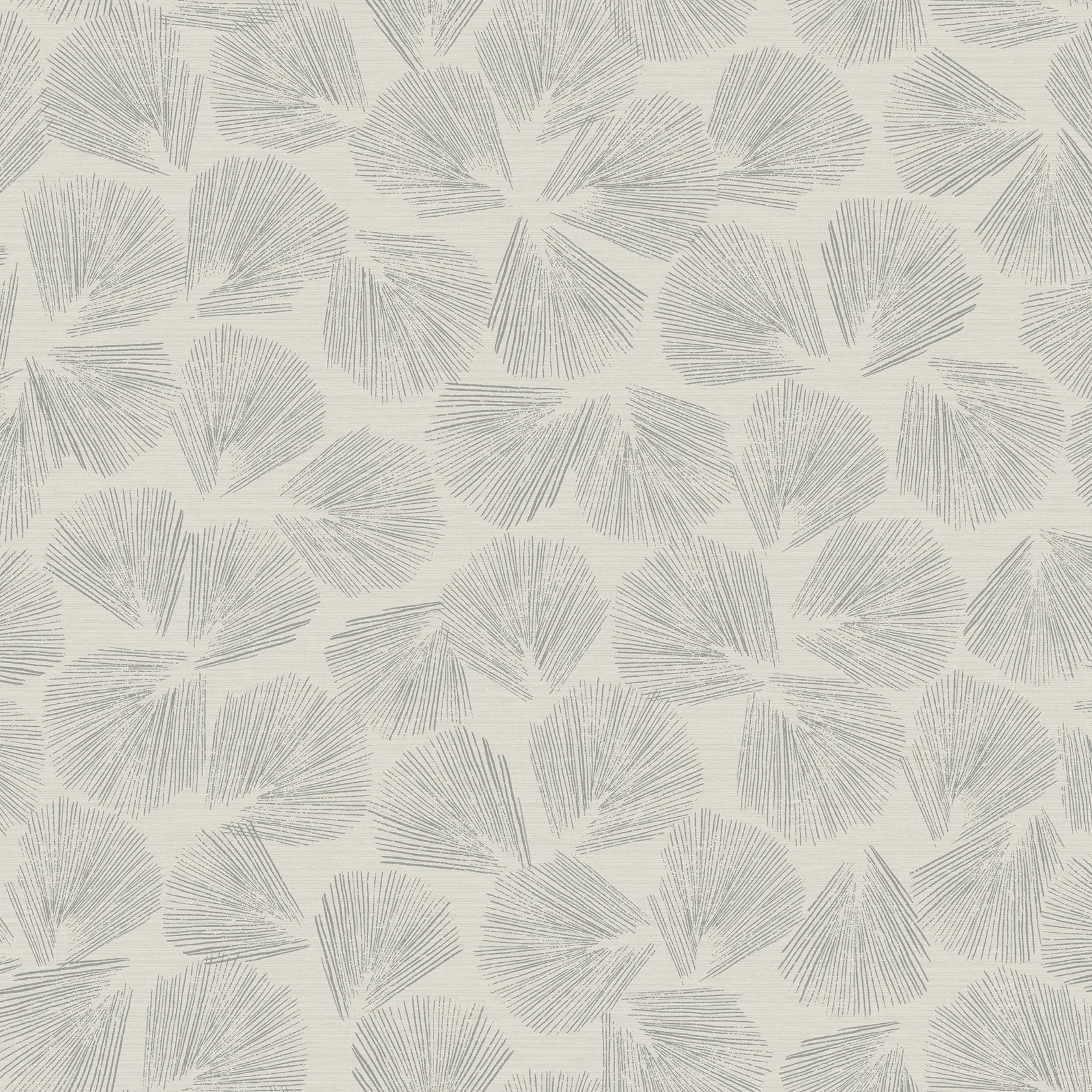 Elora Leaf Grey Lemieux Et Cie Wallpaper by York Wallcoverings