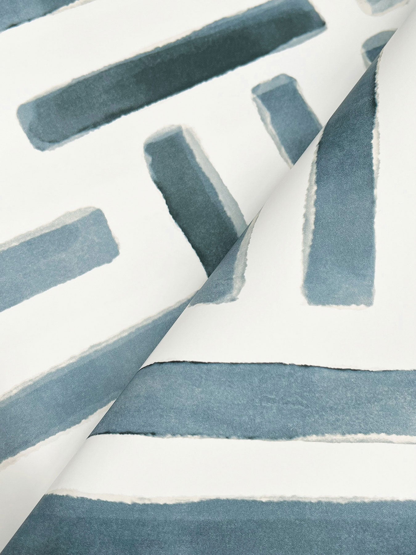 Painterly Labyrinth Aqua Lemieux Et Cie Wallpaper by York Wallcoverings