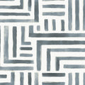 Painterly Labyrinth Aqua Lemieux Et Cie Wallpaper by York Wallcoverings