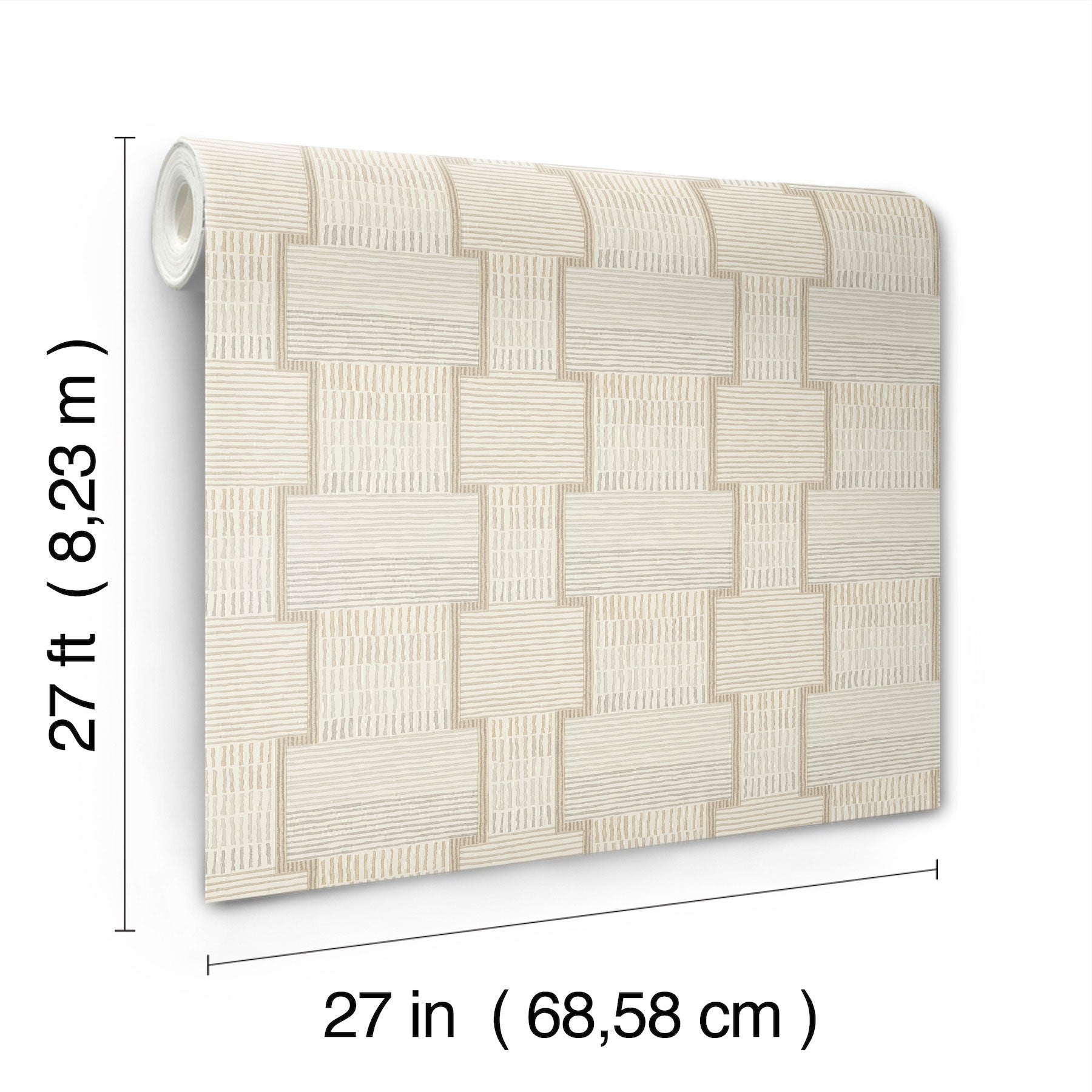 La Broderie Beige Lemieux Et Cie Wallpaper by York Wallcoverings