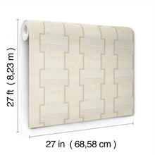 La Broderie Beige Lemieux Et Cie Wallpaper by York Wallcoverings