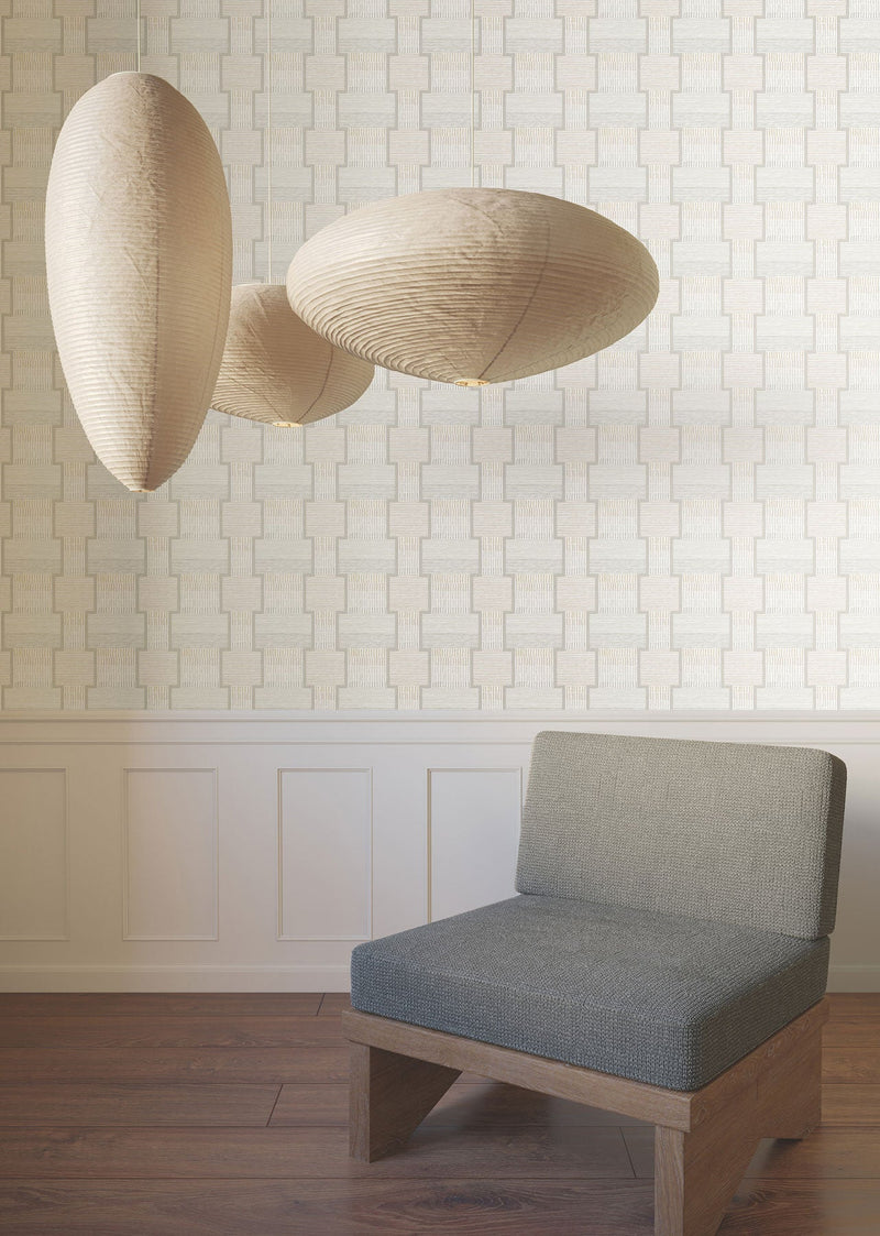 La Broderie Grey Lemieux Et Cie Wallpaper by York Wallcoverings