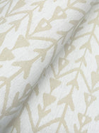Martigue Stripe Ochre Lemieux Et Cie Wallpaper by York Wallcoverings