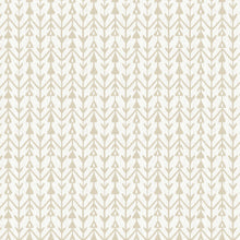 Martigue Stripe Ochre Lemieux Et Cie Wallpaper by York Wallcoverings