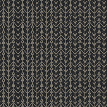 Martigue Stripe Black Lemieux Et Cie Wallpaper by York Wallcoverings