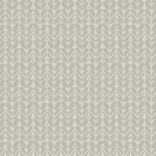 Martigue Stripe Grey Lemieux Et Cie Wallpaper by York Wallcoverings