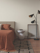 Martigue Stripe Beige Lemieux Et Cie Wallpaper by York Wallcoverings