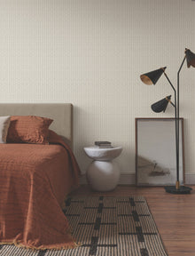 Martigue Stripe Beige Lemieux Et Cie Wallpaper by York Wallcoverings