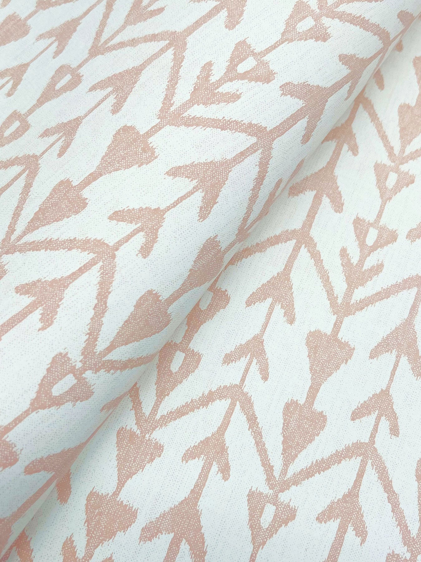 Martigue Stripe Blush Lemieux Et Cie Wallpaper by York Wallcoverings