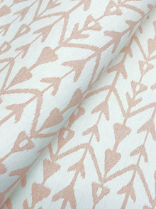 Martigue Stripe Blush Lemieux Et Cie Wallpaper by York Wallcoverings