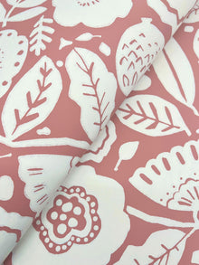 Camille Blossom Vintage Rose Lemieux Et Cie Wallpaper by York Wallcoverings