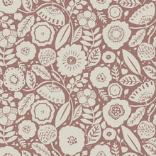 Camille Blossom Vintage Rose Lemieux Et Cie Wallpaper by York Wallcoverings
