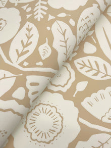 Camille Blossom Ochre Lemieux Et Cie Wallpaper by York Wallcoverings