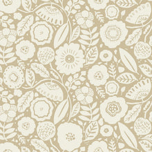 Camille Blossom Ochre Lemieux Et Cie Wallpaper by York Wallcoverings