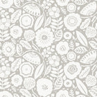 Camille Blossom Grey Lemieux Et Cie Wallpaper by York Wallcoverings