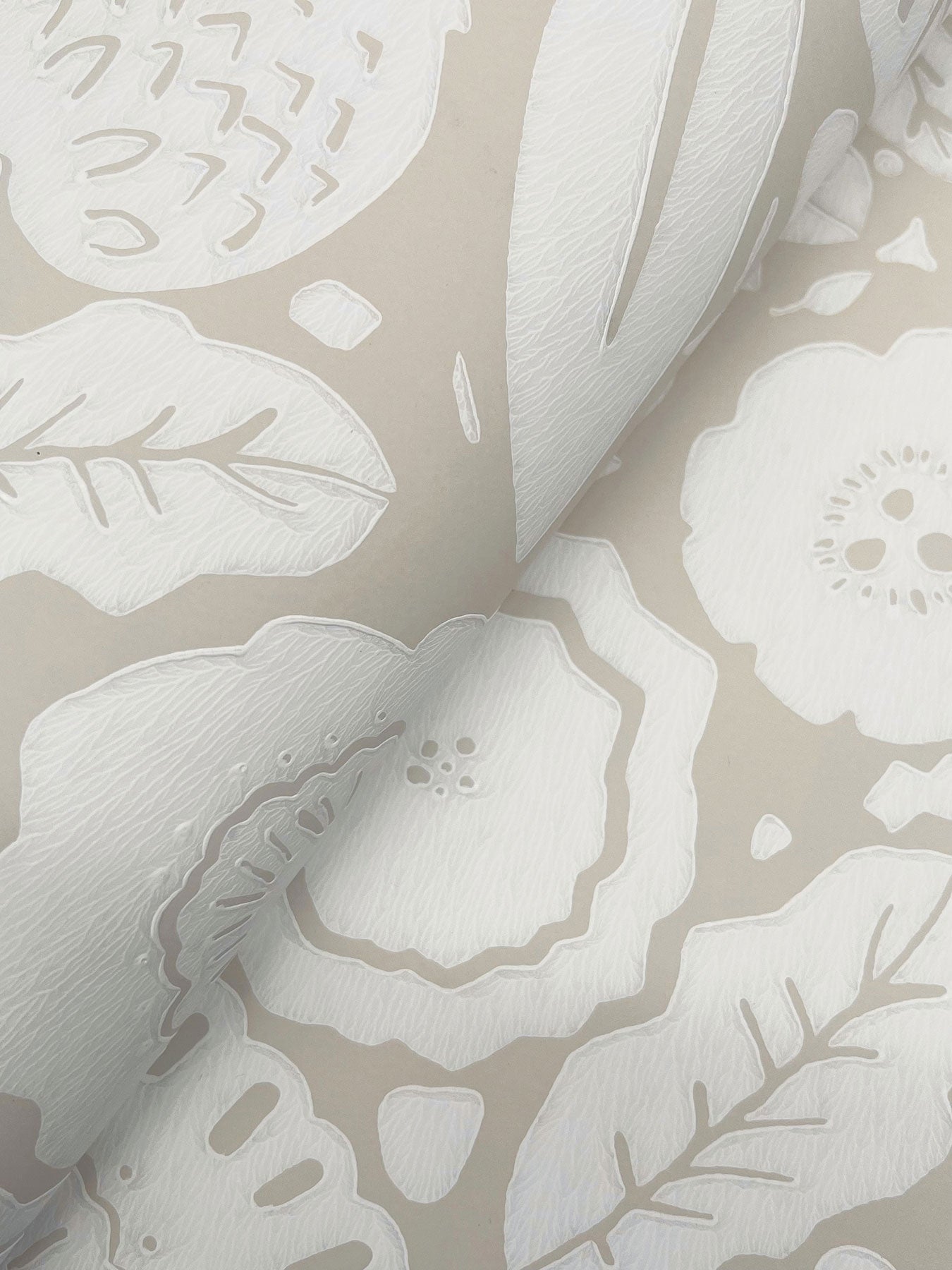 Camille Blossom Linen Lemieux Et Cie Wallpaper by York Wallcoverings